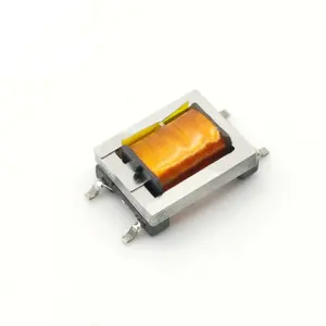 Transformateur d'isolation Audio en Nickel SMD permally ED8, 600:600 1:1, 10 unités, feuille d'acier