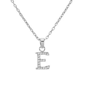 Pronta Consegna All'ingrosso <span class=keywords><strong>Collana</strong></span> con Ciondolo a Lettera <span class=keywords><strong>S</strong></span> in Acciaio Inossidabile 316L con Zircone, Gioielli Europei e Americani di Tendenza, Non si Ossida - Product Image 5