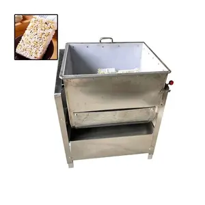 High quality cereal snack bars mixing machine cooker and mixer for snacks and candy cereal bar candy bar snackmachine