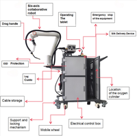 Robot colaborativo automatizado de seis ejes: soldadura industrial con succión magnética y robot de tecnología libre de programación al por mayor