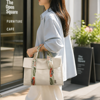 Sac fourre-tout en toile de coton personnalisable, simple et décontracté, avec motif unique, taille et couleur au choix