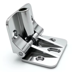 Charnière à clapet en alliage de zinc à 90 degrés, design industriel, porte pliante plate, charnière de <span class=keywords><strong>table</strong></span> réglable supérieure et inférieure, charnière de limite de <span class=keywords><strong>table</strong></span> 2,5 mm - Product Image 2