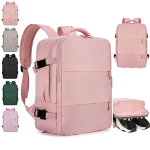 Custom Large Capacity Short-Distance Travel Sports Nylon Backpack-New Business Waterproof Luggage Bag for College Use Polyester