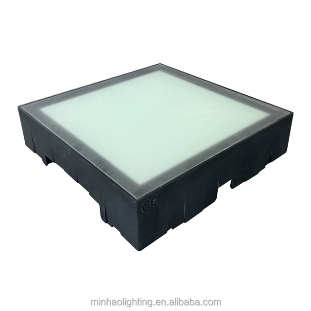 DMX512 Programmable Interactive RGB LED Brick Lights with Pressure Sensitivity for Game Floors IP67 Rated