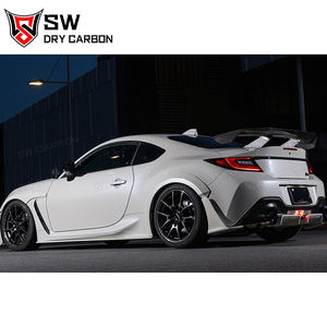 Aile arrière de Style ARTISAN en Fiber de carbone en gros d'usine pour Subaru BRZ GR86 86 86 ZN8 ZD8 2021 + Kit de carrosserie de séparateur de lèvre de coffre - Product Image 6