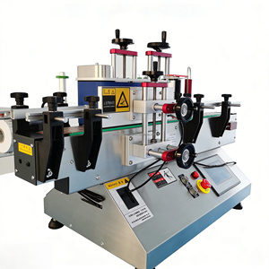 Electric Automatic Labeling <b>Machine</b> for Bottles Jars Flat <b>Sticker</b> <b>Printer</b> Applicator for Small Business Condition Used for Cans - Product Image 3