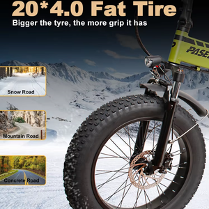 Envío en 7 Días Bicicleta Eléctrica Plegable de Aluminio para Adultos de 20 Pulgadas y 350 Vatios con Batería de 48V Diseño Cómodo para Carreras - Product Image 5