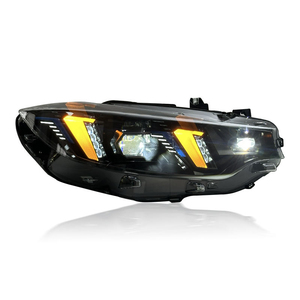 JY Professional Snake Eye Fang LED Headlights for 4 <b>Series</b> F32/M4 F82 (14-20) New 12V Advanced Yellow DRL Retrofit Assembly LED - Product Image 5