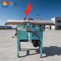 HAIGUANG Dégauchisseuse-Raboteuse Perceuse Affûteuse 220V/380V 2.2kW Largeur Maximale de Table Coulissante 260mm Machine à Bois Multifonction