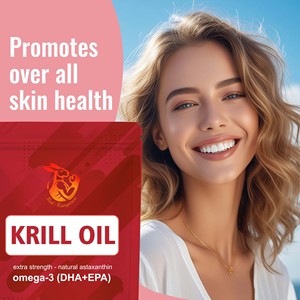 Gélules d'huile de krill OEM riches en phospholipides, astaxanthine et oméga-3, favorisent la santé du cerveau et la mobilité des articulations - Product Image 6
