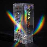 Boîte en plastique transparente personnalisée pour peignes, élégante, propre et très résistante.