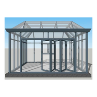 Vente en gros de maisons en verre pour salon de jardin au design moderne Maisons en verre commerciales