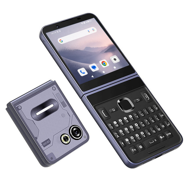 Pocket 3 Touch Screen Oem Odm Android 4g Keypad Phone Qwerty Folding Cell Phone Unique Phones for Israel Market