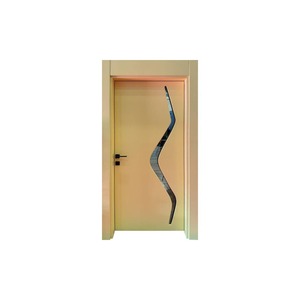 Porte intérieure en bois SFL001, composite bois-plastique, ouverture plate, design contemporain, étanche, utilisation intérieure - Product Image 4