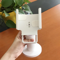Support de point de vente pivotant OEM en métal blanc, support vertical pour système de point de vente, support personnalisé pour machine de paiement pour caissier