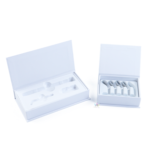 Custom Design Made Rigid Cardboard <b>Paper</b> Clothing Cosmetic Garment Apparel Gift Box Magnetic Boxes Packaging Luxury Skincare - Product Image 4