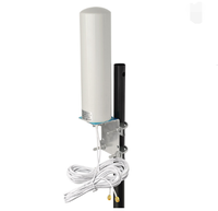 Antenne de routeur sans fil 4G LTE MIMO omnidirectionnelle 12dBi à double câble RG174, antenne double en fibre de verre pour la communication