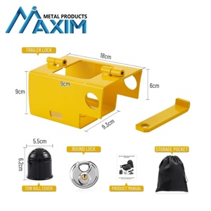 Cerradura de Acoplamiento para Remolque con Recubrimiento en Polvo de Alta Calidad, <span class=keywords><strong>Nuevas</strong></span> Piezas y Accesorios de Acero al Carbono para Remolques - Product Image 3