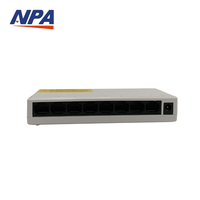Switch réseau 8 ports 100 Mbps en plastique, RJ45, pour bureau, Ethernet, 1,6 Gbps, Plug and Play, pour caméra IP, 5008S