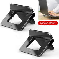 Mini support d'ordinateur portable Portable support pour ordinateur portable Invisible support de refroidissement réglable support de Table de tablette Support pour Macbook Xiaomi Air