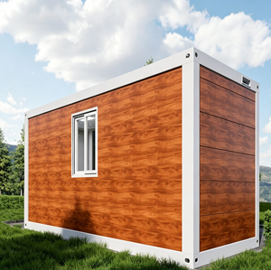 Maison conteneur modulaire à double aile pliable, structure détachable, pièces extensibles, logement mobile, bureau, campement, logement d'urgence 3D - Product Image 2
