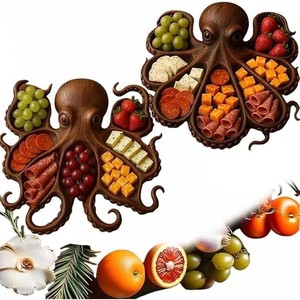 Octopus charcuterie platter, a popular cross-border e-commerce product, is perfect for home and living room decoration. - Product Image 3
