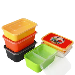 Enkel Compartiment Wegwerp Voedsel Container Lunchbox Voor Restaurants
