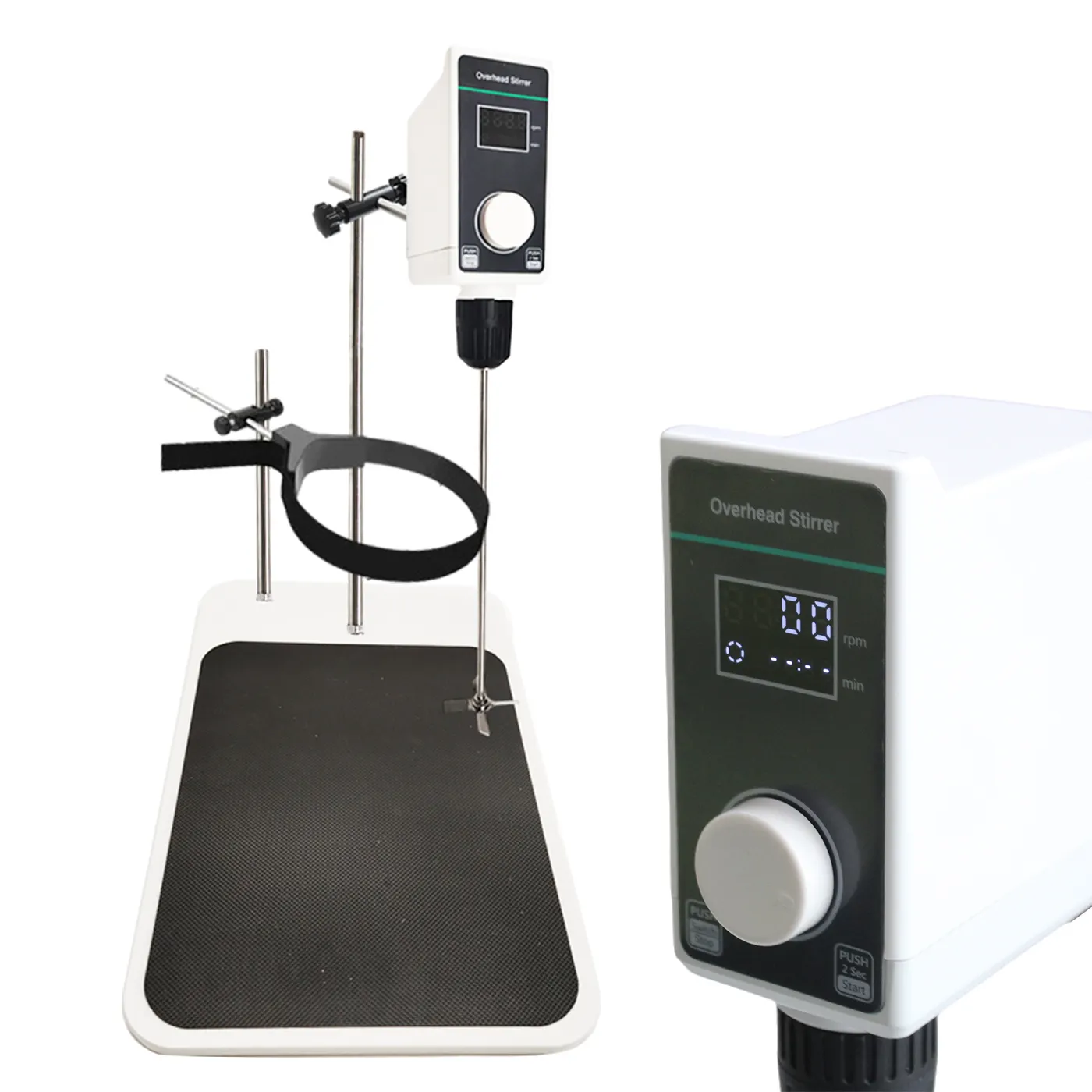 Agitador elétrico personalizável para laboratório digital, misturador de 40L, suporte OEM e ODM para laboratórios
