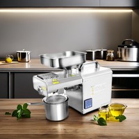 MJ 602 Mini presse à huile à usage domestique petite machine de fabrication d'huile d'arachide, de sésame, de noix de coco et de tournesol pour les petites entreprises