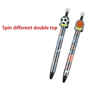 ปากกาลูกลื่นแบบลบได้สำหรับเด็ก ลายการ์ตูนน่ารัก หัวบอล ดีไซน์หนาม หมึกสีน้ำเงิน/ดำ โปรโมชั่นลดราคาพิเศษ O&Q - Product Image 4