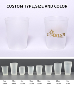 カラフルスタジアムカップカスタムロゴ再利用可能ドリンクフロストプラスチック22オンスカスタムスタジアムカップ結婚式イベントブランディングとプロモーション - Product Image 5