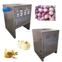 Machine automatique à éplucher les oignons à sec pour la préparation alimentaire commerciale