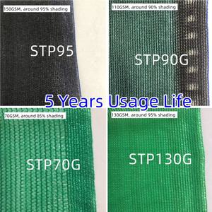 ผ้าตาข่ายกันแดดสีเขียว UV สำหรับ<span class=keywords><strong>กา</strong></span>รเกษตรผ้าบังแดด85% ป้องกั<span class=keywords><strong>น</strong></span>พืชทำจาก HDPE - Product Image 2