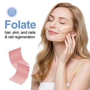 Private Label Biotin Collagen Dissolvable Oral Strips Supports Healthy Hair Skin And Nails Beauty Vitamin <b>Supplement</b> for Women - Product Image 3