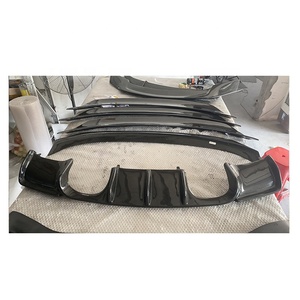 Spoiler avant et arrière en fibre de <span class=keywords><strong>carbone</strong></span> <span class=keywords><strong>M3</strong></span> pour BMW Série 3 <span class=keywords><strong>M3</strong></span> E82 <span class=keywords><strong>E92</strong></span> E93 E90, diffuseur de lèvres en fibre de <span class=keywords><strong>carbone</strong></span> modifié pour voiture - Product Image 3