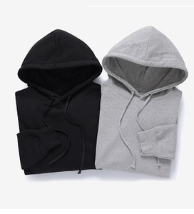 Sudadera con Capucha de Forro Polar Térmico de Doble Capa con Cordón, Cálida para Invierno, Mezcla de Poliéster/Algodón, Bolsillo Canguro, Ajuste Holgado Informal - Product Image 5