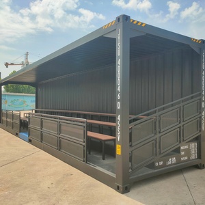 Conteneur de tribune 40HC en acier Corten durable de style nouveau avec une capacité de 64 m³ pour centre sportif, école, parc - Product Image 2