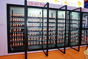 Commercial Parts Only Cooler Glass Door <b>Freezer</b> Display Cabinet Beverage Storage Showcase for supermarket - Product Image 3