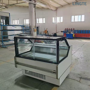 Exhibidor Refrigerado para Pollo con Puerta de Vidrio, Equipo de Refrigeración para Carnicería, Temperatura Única, Luz LED - Product Image 6