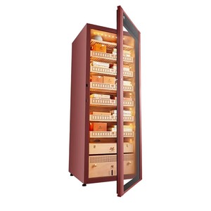 Large Capacity Cigar Humidor <b>Cabinet</b> Temperature Controlled Storage Large Capacity Holds up to Counts of Cigars for - Product Image 5