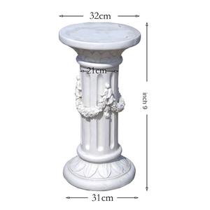Jardinière en <span class=keywords><strong>colonne</strong></span> romaine en oxyde <span class=keywords><strong>de</strong></span> magnésium, décoration <span class=keywords><strong>de</strong></span> <span class=keywords><strong>porte</strong></span> <span class=keywords><strong>de</strong></span> villa <span class=keywords><strong>de</strong></span> mariage, <span class=keywords><strong>pot</strong></span> <span class=keywords><strong>de</strong></span> <span class=keywords><strong>fleurs</strong></span> rétro européen en forme <span class=keywords><strong>de</strong></span> pétale pour jardin, cour, extérieur - Product Image 6
