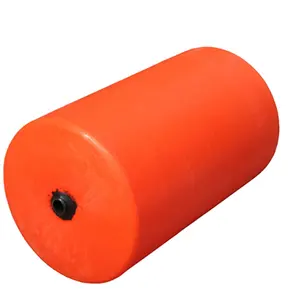 Vendita in fabbrica UHMW idroponica di plastica a superficie piana pontone tubo galleggianti barriera galleggiante