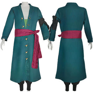 Costume Cosplay della scimmia D. Luffy da "pezzo unico" e Costume personaggio di Zoro da "terra dei vivi" per il gioco di ruolo - Product Image 1