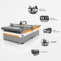 Automatische Oszillierende Messerschneidemaschine für Baumwolle, Leinen, Wolle, Seide und Denim-Stoffe