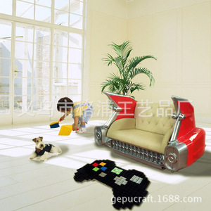 Custom Car Head <b>Sofa</b> Metal Industrial Style Bar Furniture For Home Bar Commercial Use Modern Design - Product Image 4