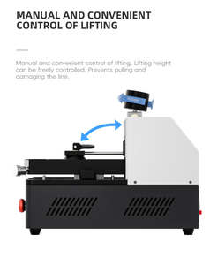 Nouveauté TBK288H Machine de séparation d'écran automatique LCD pour iPhone 6-17 <span class=keywords><strong>Pro</strong></span> Max 1 an Compatible avec le verre brisé Universel - Product Image 4