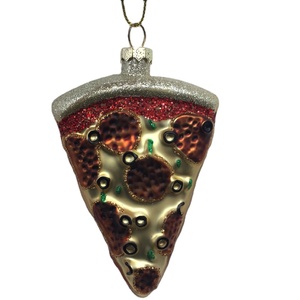 Figuritas de vidrio sopladas a mano hechas a medida, adornos navideños, adorno de comida de fruta pintado a mano personalizado, decoración de árbol de Navidad - Product Image 6