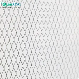 Factory Price Non-Stick Expanded Metal Grill bbq Mesh Stainless Steel Barbecue Net Grills Mat