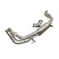 Échappement Catback Valvetronic en Acier Inoxydable Haute Performance pour Audi R8 V10 5.2 2020-2023 – Amélioration du Son du Pot d'Échappement