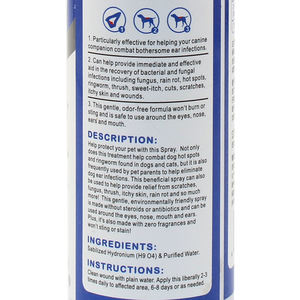 Spray antibactérien pour les soins de la peau des animaux de compagnie de marque privée OEM 200ml Spray sans odeur pour animaux de compagnie Spray <span class=keywords><strong>anti</strong></span>-démangeaison pour chiens et chats - Product Image 5